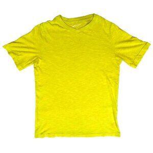 Arizona Jean Co Boy's T-Shirt XL 14/16 Men's S Neon Green Crew Neck Cotton